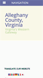 Mobile Screenshot of co.alleghany.va.us